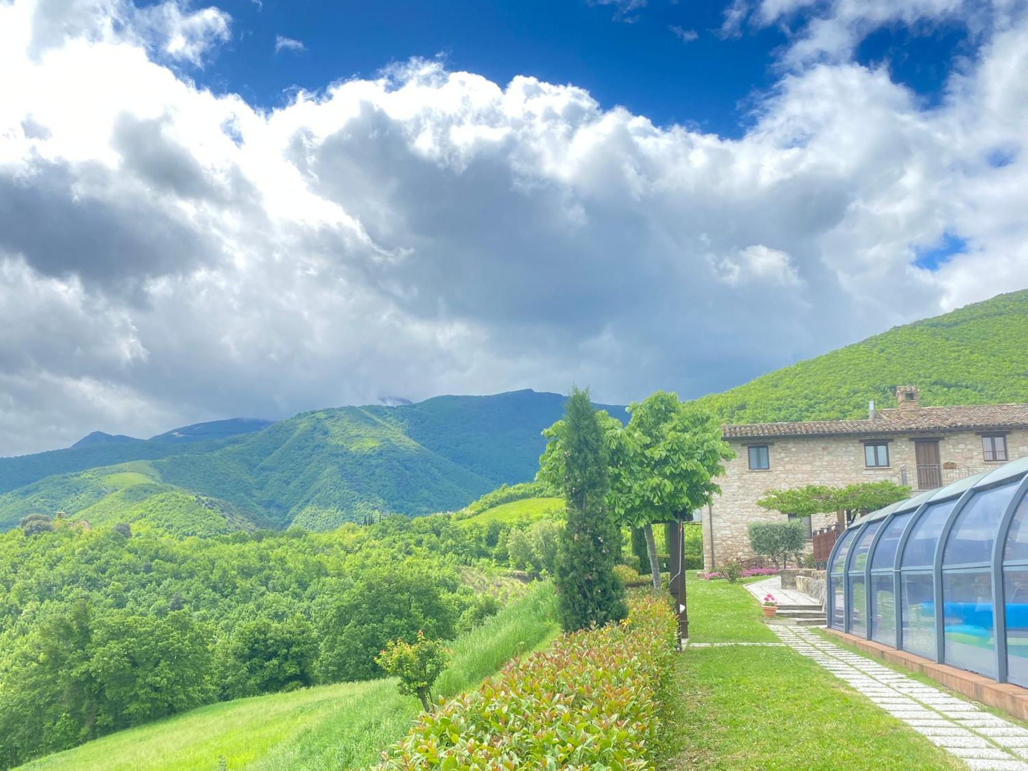Villa Colticciola Agriturismo Marche Cagli Eksteriør bilde